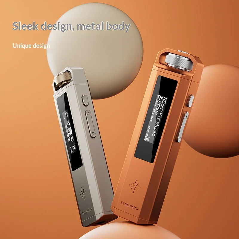 FiiO SnowSky ECHO NANO 휴대용 스마트 뮤직 플레이어 OLED 스크린이 장착된 고해상도 무손실 HiFi MP3 플레이어 DSD/WAV/FLAC/…