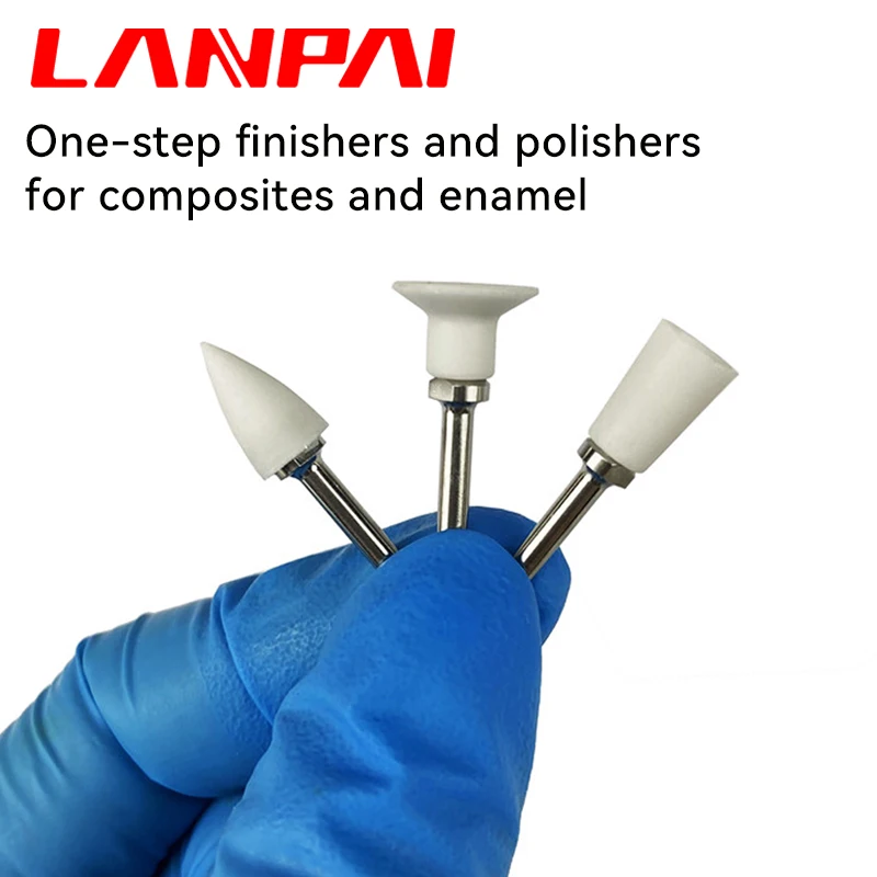 Dental one-step Finisher and Polisher For Composite Resin Enamel Polishing Head Point CA 2.35MM  Rotary Instrument Dentist Tools