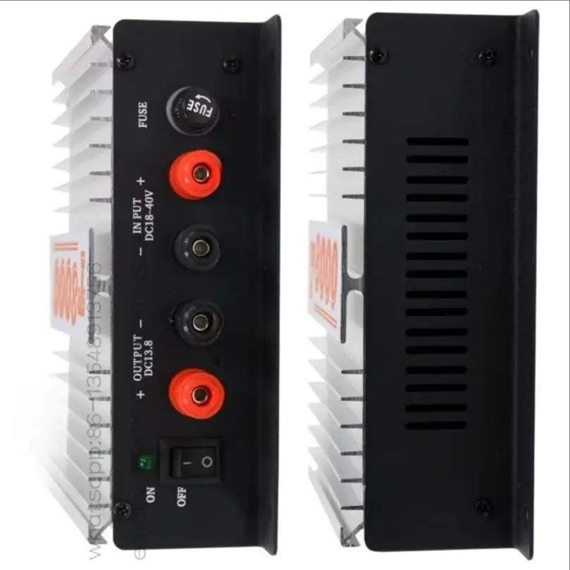 Car walkie-talkie, transformer T8000 power supply 24V to 13.8V marine, vehicle station power supply 45A