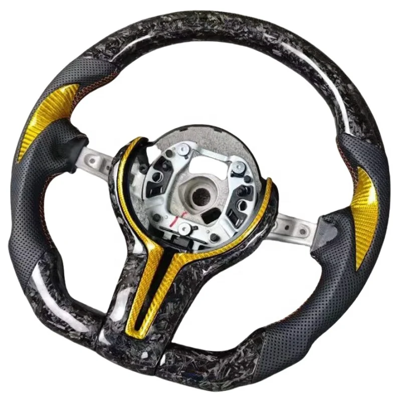 Universal Racing Car Gaming Steering Wheel Stand Forged Carbon Fiber Quick Release Steering Wheel Hub for E60