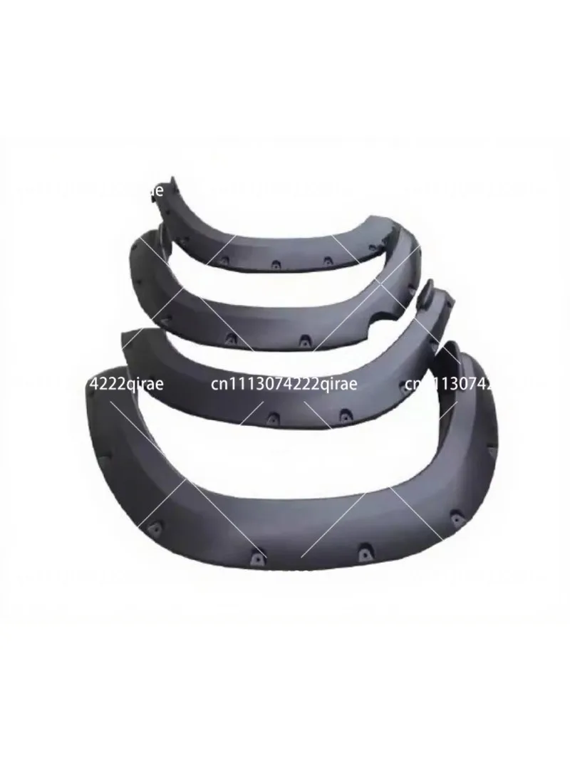 Plastic Fender Flares Offroad Wheel Arch Mudguard Set 09-24 Pickup Truck