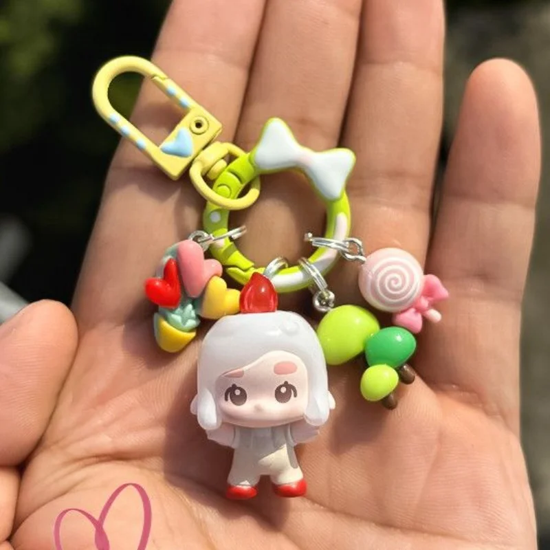 Hot Sale Genuine Hug Series Bubble Cute Particle Pendant Keychain Bag Pendant Phone Pendant Decorations Handmade For Child Gifts