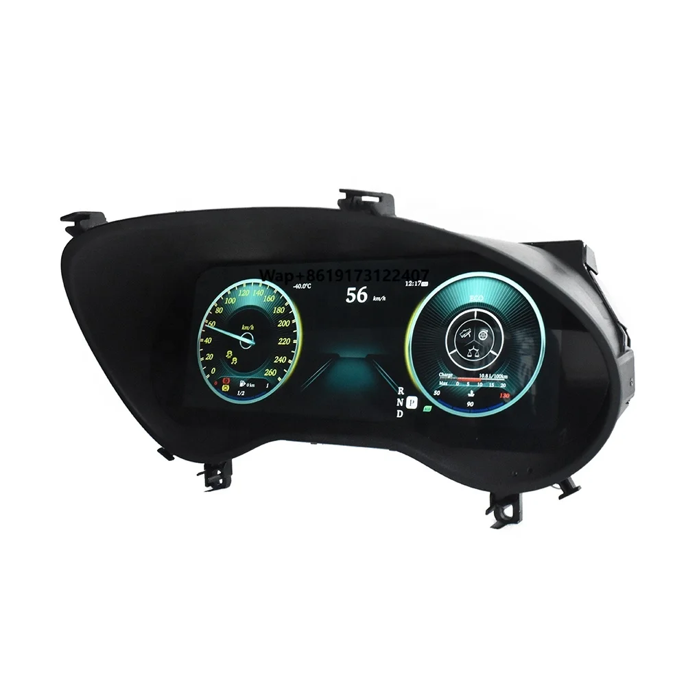 

Car LCD Digital Cluster for GLA CLA 2015-2018 Instrument Dashboard Panel Speedometer Display Head Unit 12.3 Inch