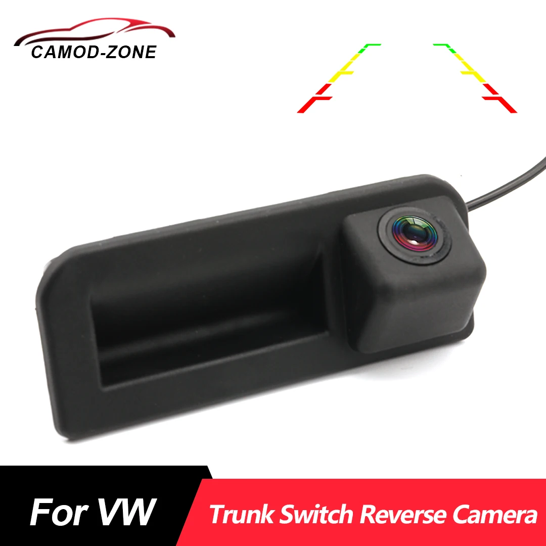 

CVBS HD Vehicle Rear View Camera with Trunk Switch for Audi Q2 Q2L Q5L A5 for Skoda Karoq KODIAQ for VW Polo Bora Reverse Camera