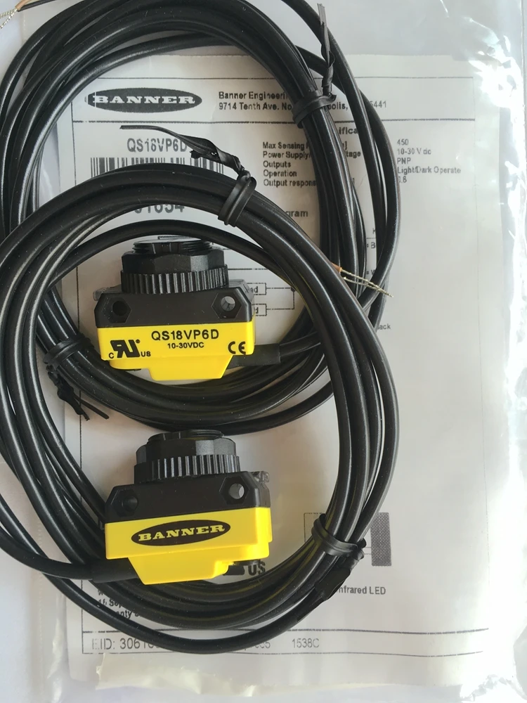 

Spot sales brand new original genuine American BANNERs photoelectric switch QS18VP6D QS18VN6D