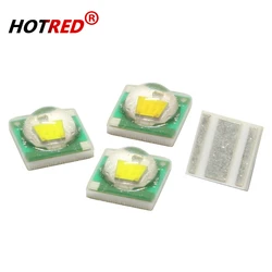 10-50 adet LED 1W 3W 3V XP-E XPE 3535 SMD çip sıcak beyaz 3000K saf soğuk beyaz 6500K 10000K 20000K için el feneri spot DIY