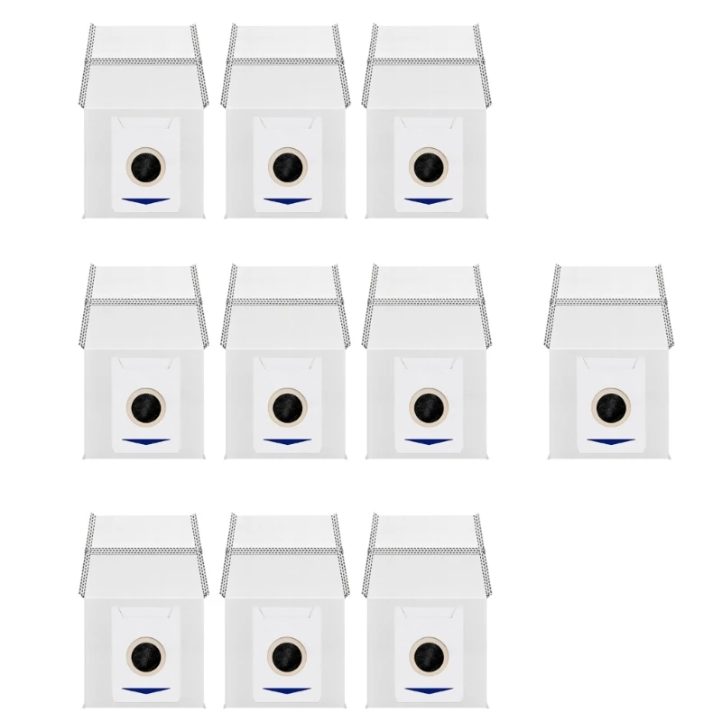 M2EE ชุดถุงเก็บฝุ่น 10 ใบถุงเก็บฝุ่นผ้าเครื่องดูดฝุ่นอะไหล่