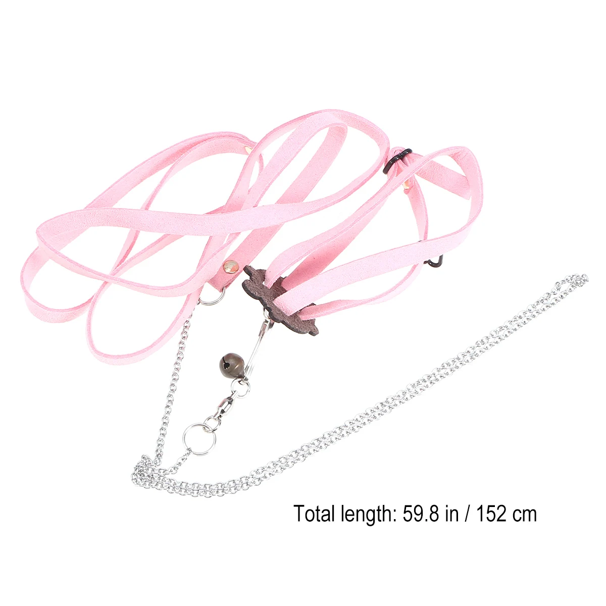 

1Pc Pet Harness Reptile Leash Small Animal Adjustable Rope Turtle Lead Outdoor Training Soft Faux Ring For Finger