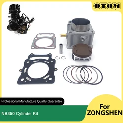OTOM ZS174MN-5 오토바이 실린더 블록 보어 피스톤 핀 링 개스킷, ZONGSHEN NB350 NB300 액세서리 피트 더트 바이크용, 77mm