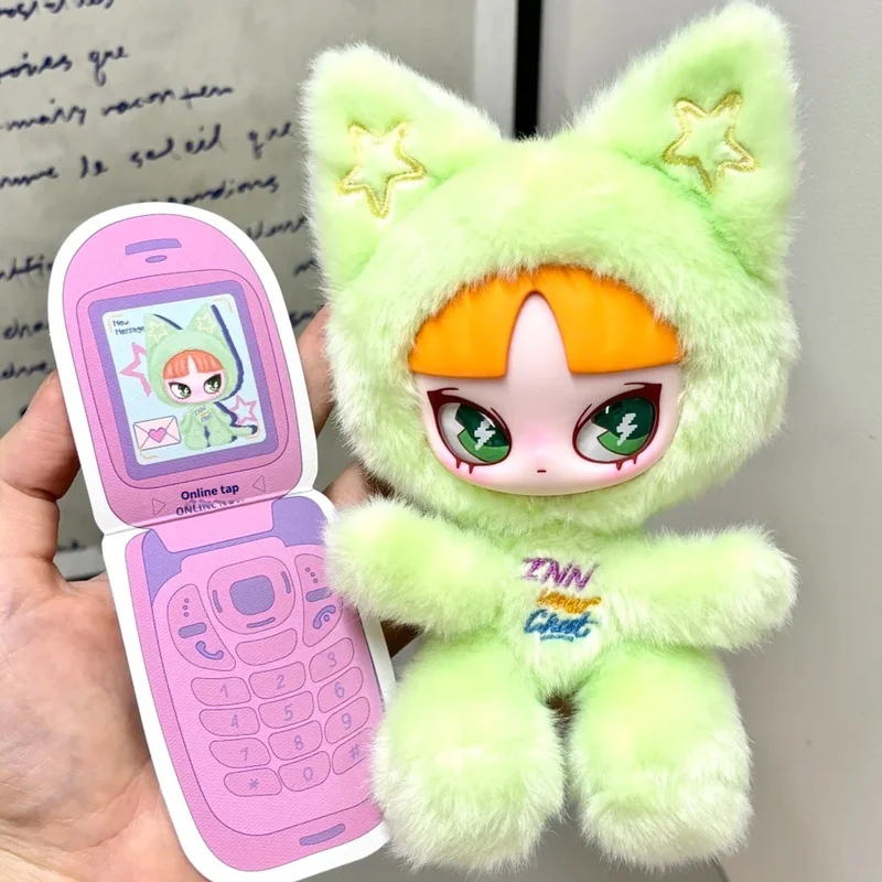 Inn Sound - Garra Strike Chat Room Caixa Cega de Pelúcia Boneca Bonita Artesanal Edição Limitada Celebridade Mesmo Estilo Menina Presente Bonito