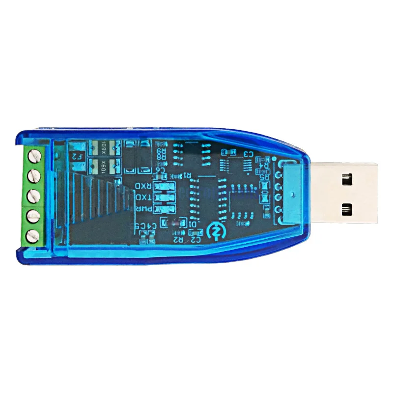 Isolated Industrial Grade USB to RS485 Communication Module 5V TVS Protection Short Circuit Protection Automatic Flow CH340E