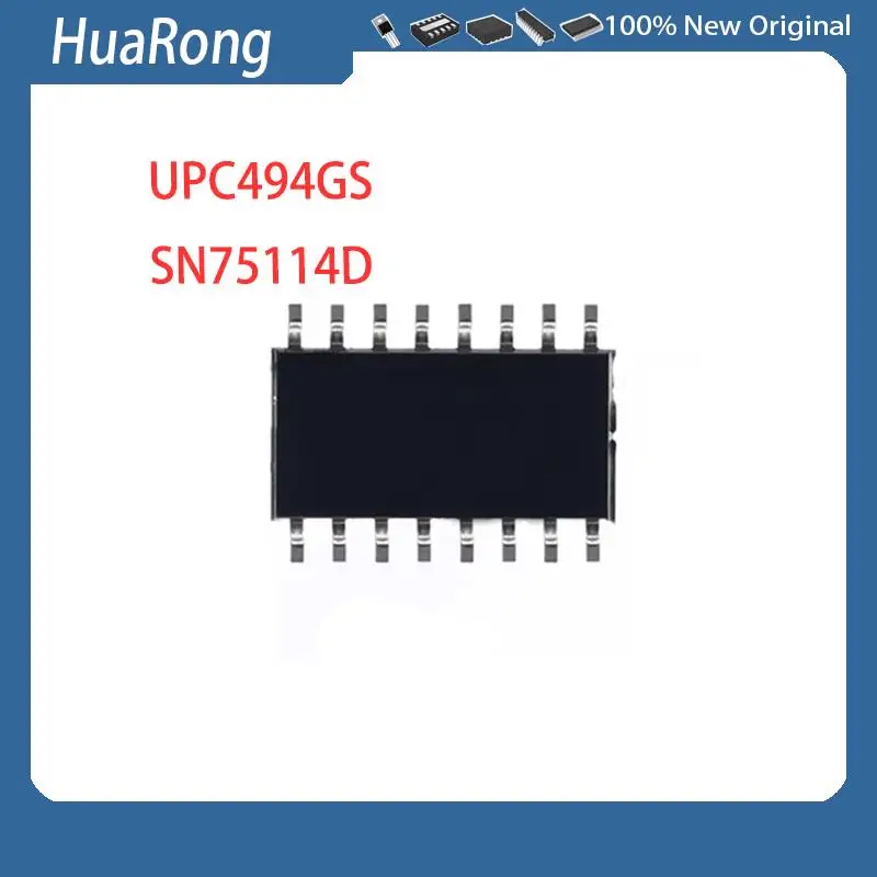 

5Pcs/Lot UPC494GS C494GS SN75114DR SN75114D SN75114 SOP-16