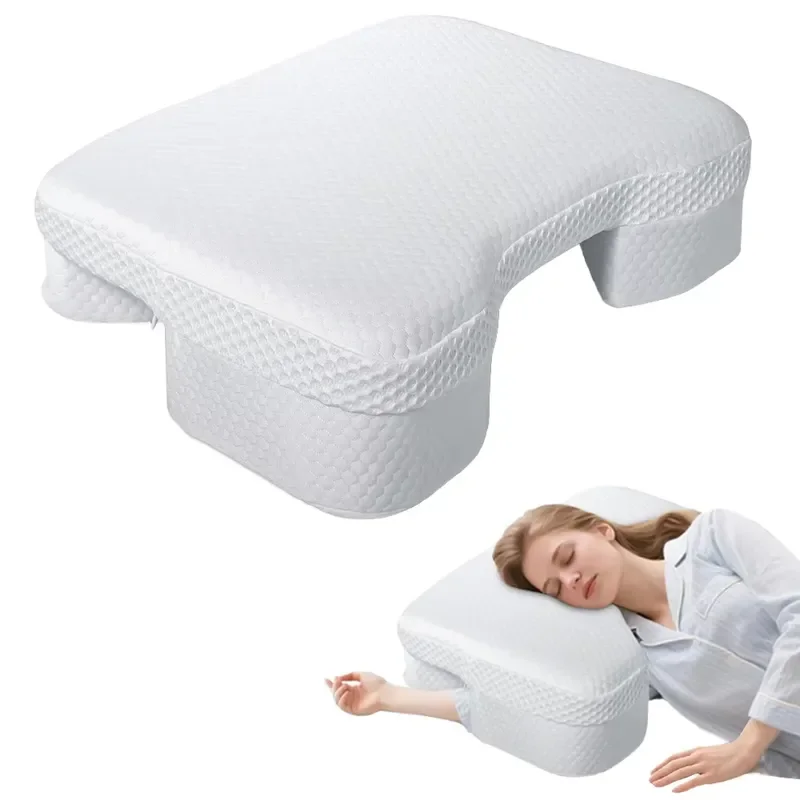 for Modern Ergonomic Memory Foam Pillow with Cooling Neck Support Antibacterial 400TC for Comfortable Sleep