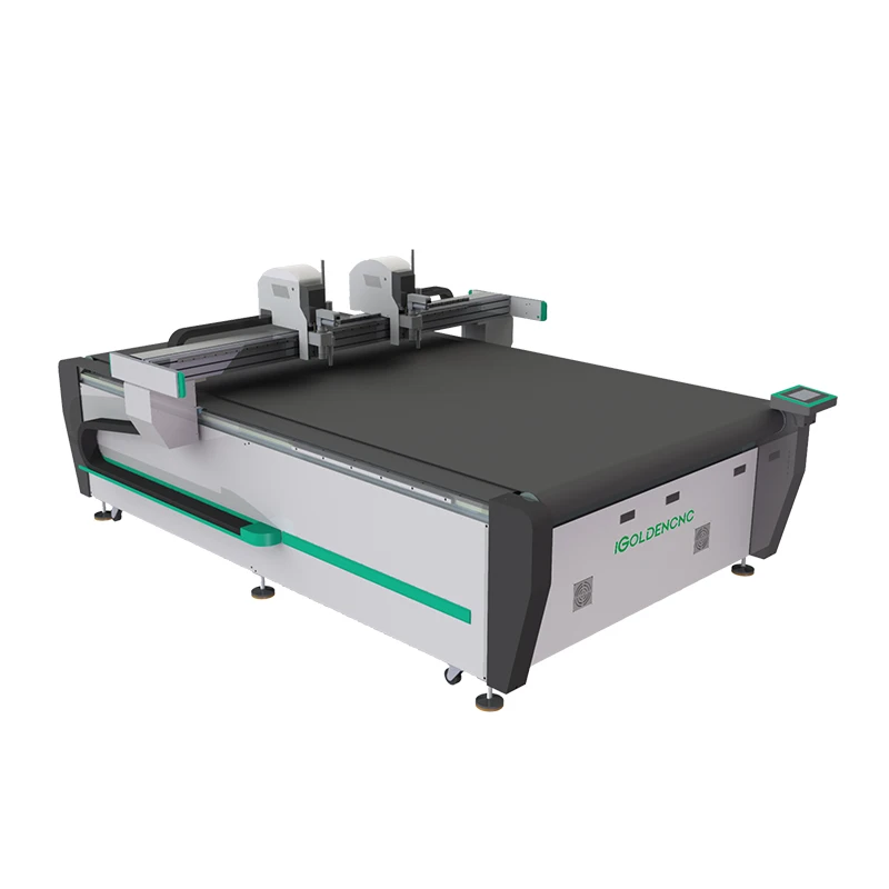 Digital Automatic Oscillating Apparel Pattern/textile/cloth/garments Round Knife Cnc Cutting Machine