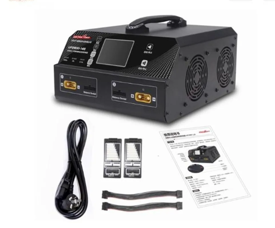 Intelligent unmanned aerial vehicle super power 2800W UP2800 AC 220V 6S-14S Lipo/LiHV/ battery balance charger