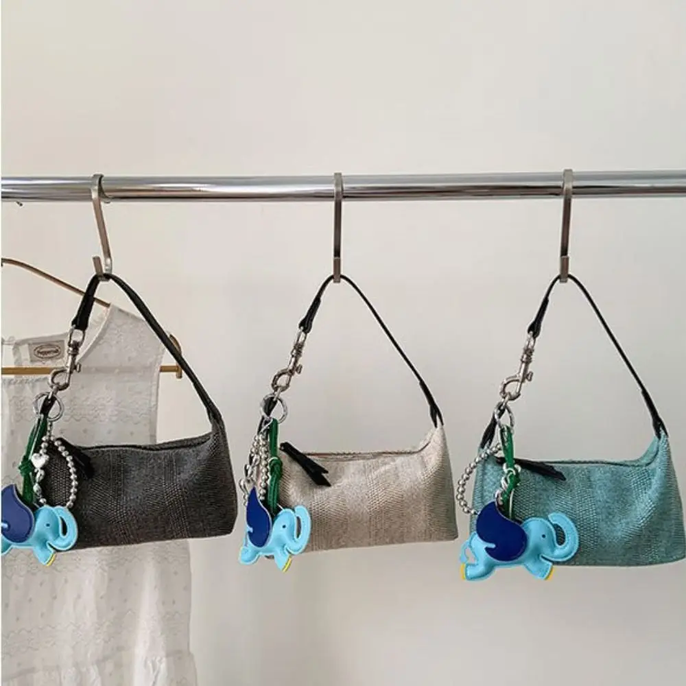 

Fashion Large Capacity Hobo Bag Korean Style Fashion Design Weave Shoulder Bag Solid Color Crossbody Bag Handbag Office Worker