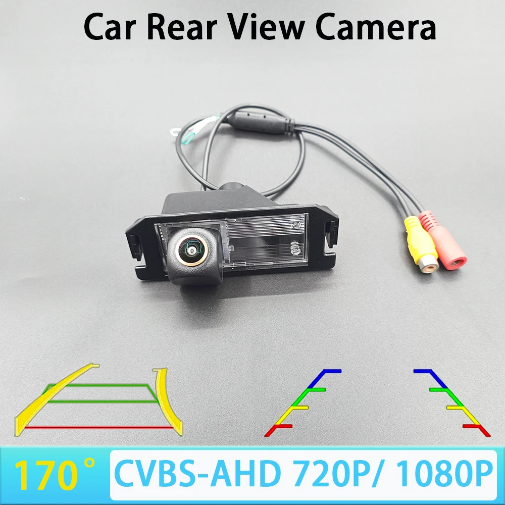 170 Degree AHD 1080P Car Camera For Kia Picanto/Morning Rio R/Rio 3/Kia Pride UB/Soul/Ceed/Pro Ceed Coupe Car Trajectory/Ruler