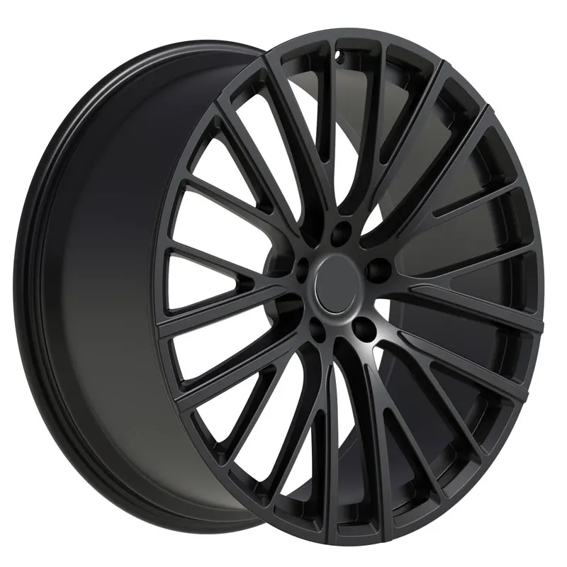 

Matt Black One-piece Forged Wheels OEM Monoblock Passenger Cars 5x112 5x130 Forged Rims One-piece Car Wheels