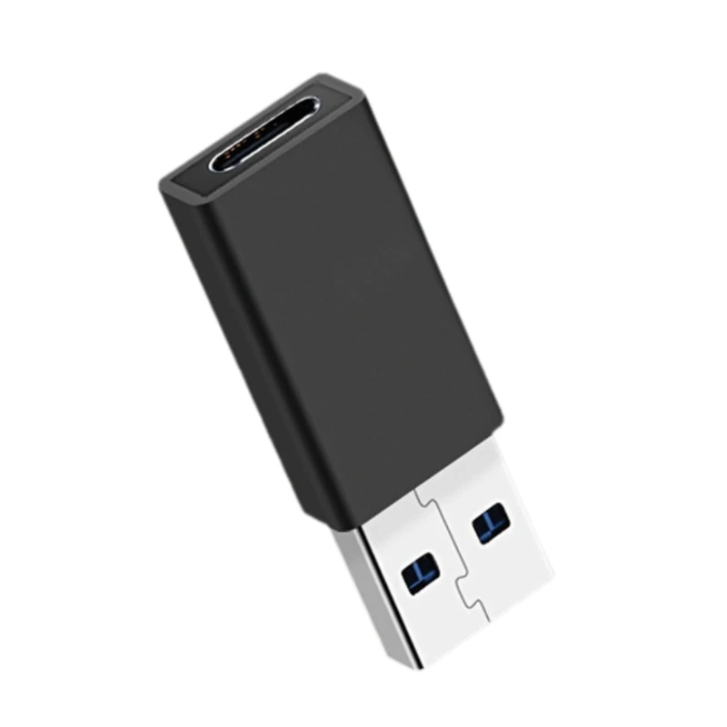 محول USB C إلى USB3.0، سرعة نقل البيانات بسرعة 5 جيجابت في الثانية + شحن سريع، محولات معدنية من النوع C للهواتف الذكية/الكمبيوتر