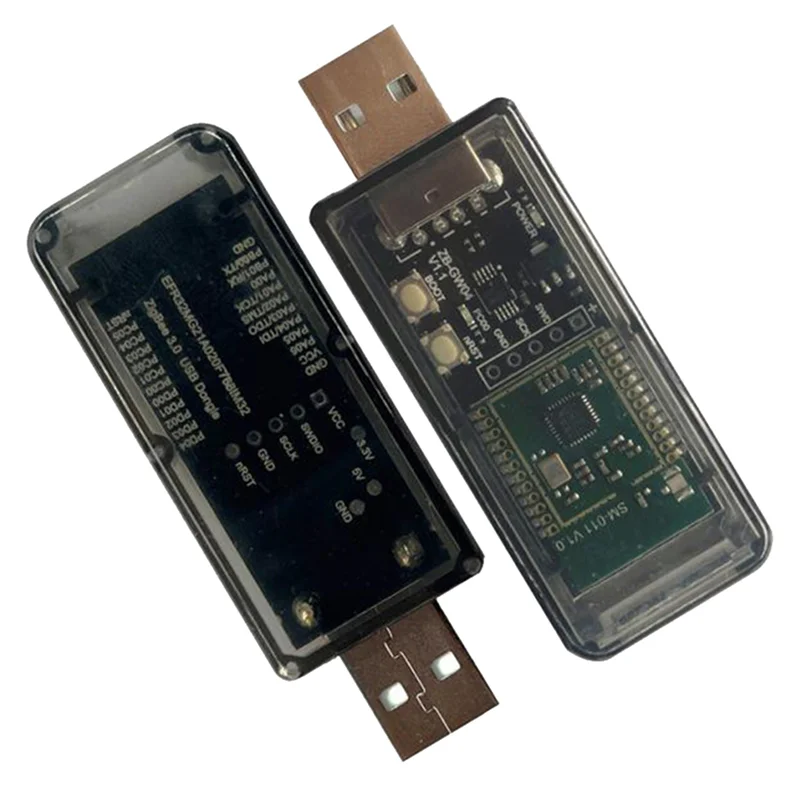 JABS-3X زيجبي 3.0 مختبرات السيليكون Mini EFR32MG21 العالمي مفتوح المصدر محور بوابة USB دونغل وحدة رقاقة ZHA NCP