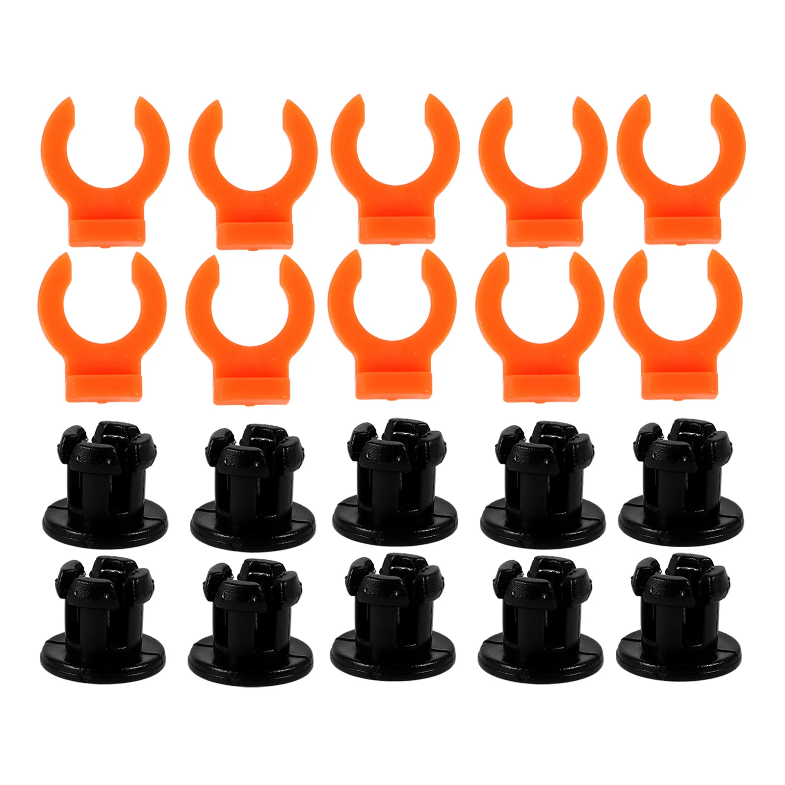 

1 set 1 Set 3D Printer Couplings Tube Clamps Fixing Clips Plastic Quick Connector Secure Fit 3D Printing Accessories For