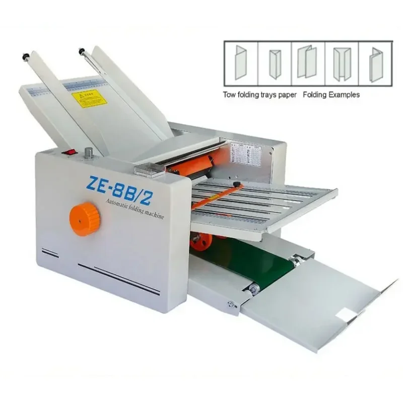 ZE-8B/2 Standard High Speed Manufacturing Booklet Paper Folding Machine Automatic Document Paper Folding Machine