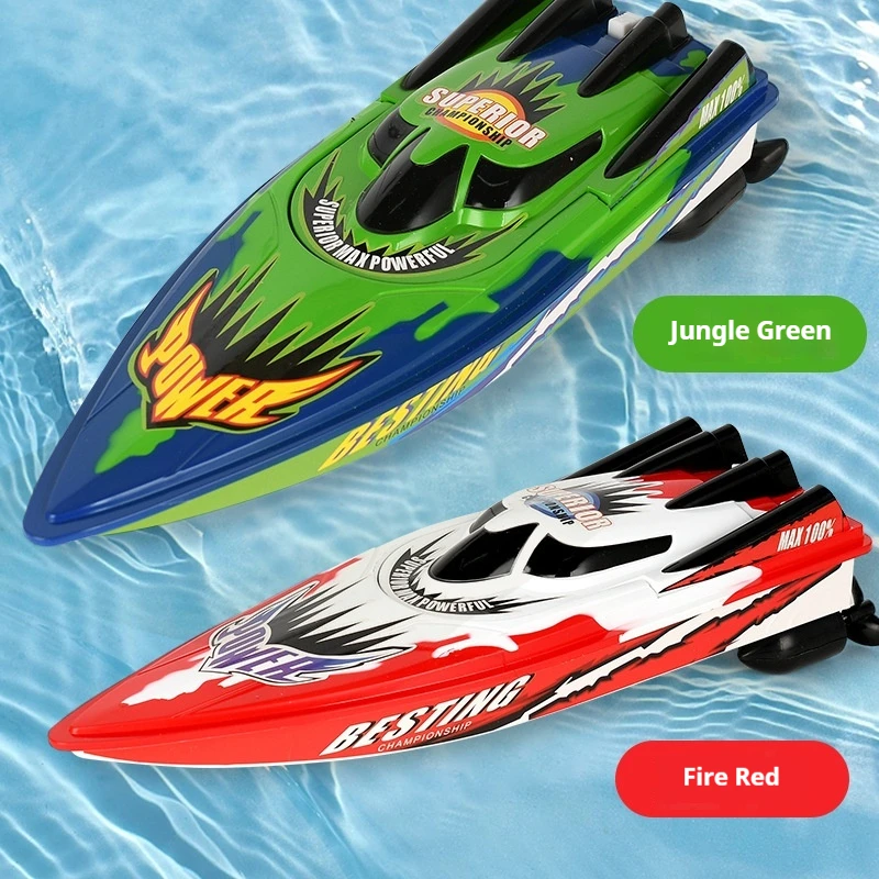 Barco com controle remoto lancha barco a remo barco de brinquedo elétrico à prova d'água de alta velocidade modelo c202 para barco de brincar aquático presentes para crianças