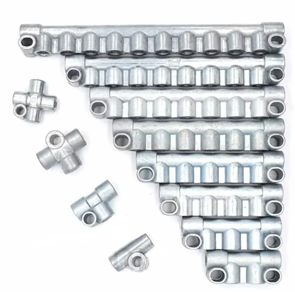 1/8'' BSP M8x1 M10x1 Female 2/3/4/5/6/7/8/9/10/12 Ports Aluminum Lube Oil Piston Distributor Value Manifold Block Centralized