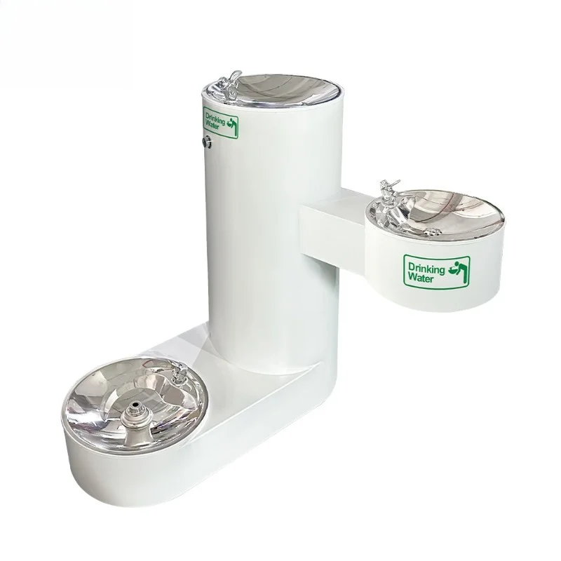 Outdoor Upright Water Dispenser Powder Coated Color Filter Stainless Steel Can Be Customized