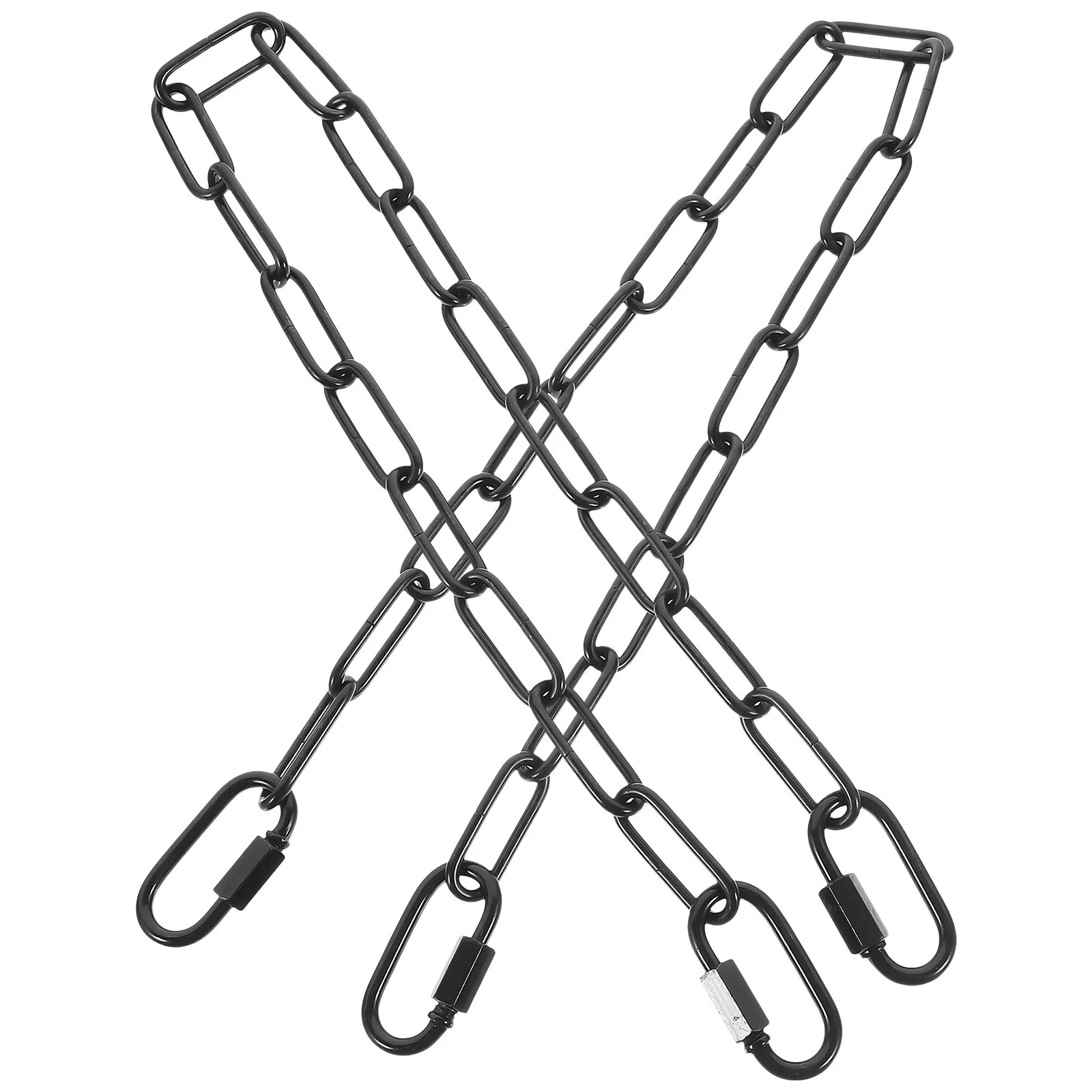 2 قطعة قلادة الإضاءة المعادن معلقة تمديد ل الثريا المنزل قلادة واجب تركيبات سلسلة مصباح السقف الزخرفية