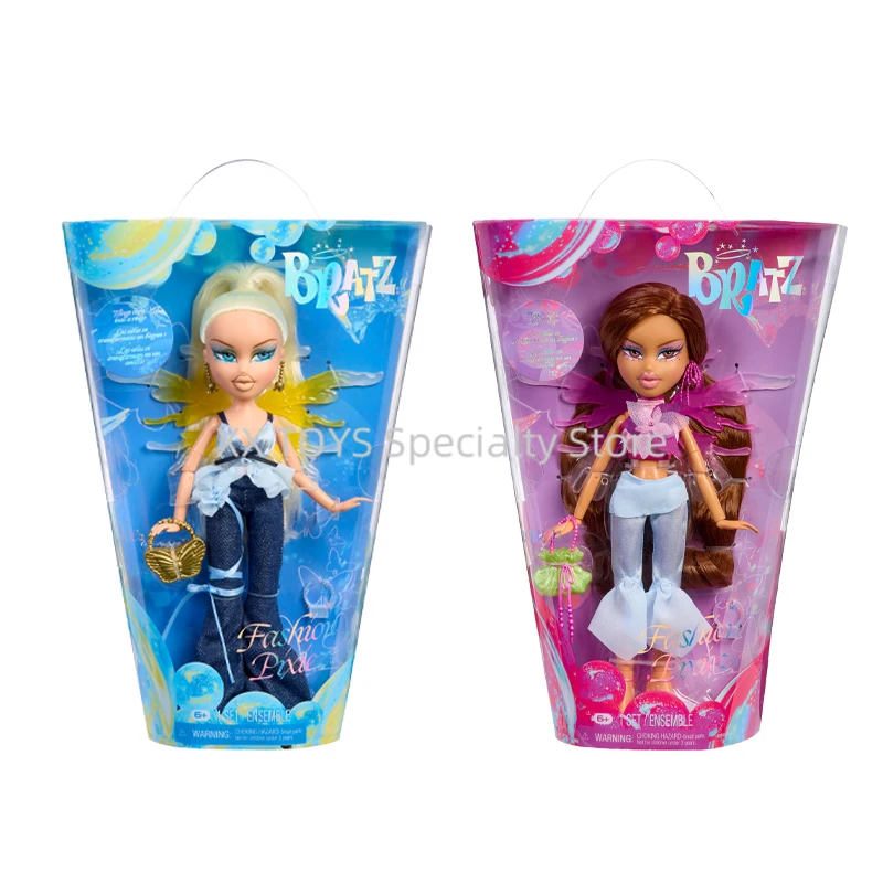 

Bratz Fashion Pixiez Yasmin Collectible Fantasy Cloe Yasmin Doll with Real Fashions and Accessories Birthday Gifts for Girls