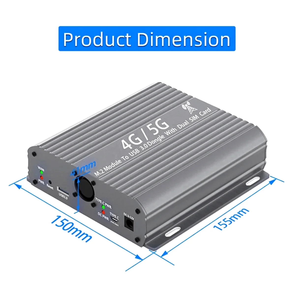 

ADEGBO-Improved NGFF M.2 to USB 3.0 Adapter Wireless Card for SIM/Nano SIM 4G Module