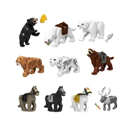 1pc Animal Building Blocks, Puzzle Assembly Toys, Small Office/Home Office Decoration Toys