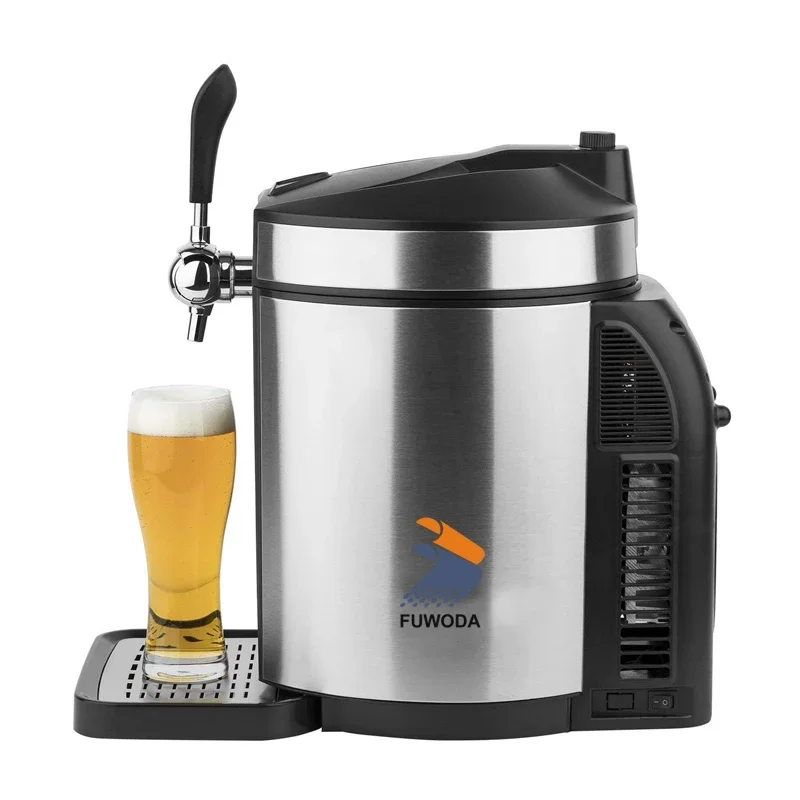 Hot new model  Keg Automatic Self-brewing Beer Equipment Mini Air-cooled Draft  Dispenser Small Barbecue    Machine