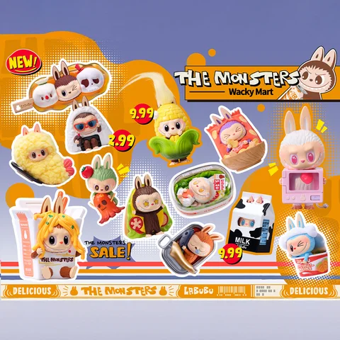 Фигурки POP MART THE MONSTERS Wacky Mart - Коллекционные игрушки — фото модели