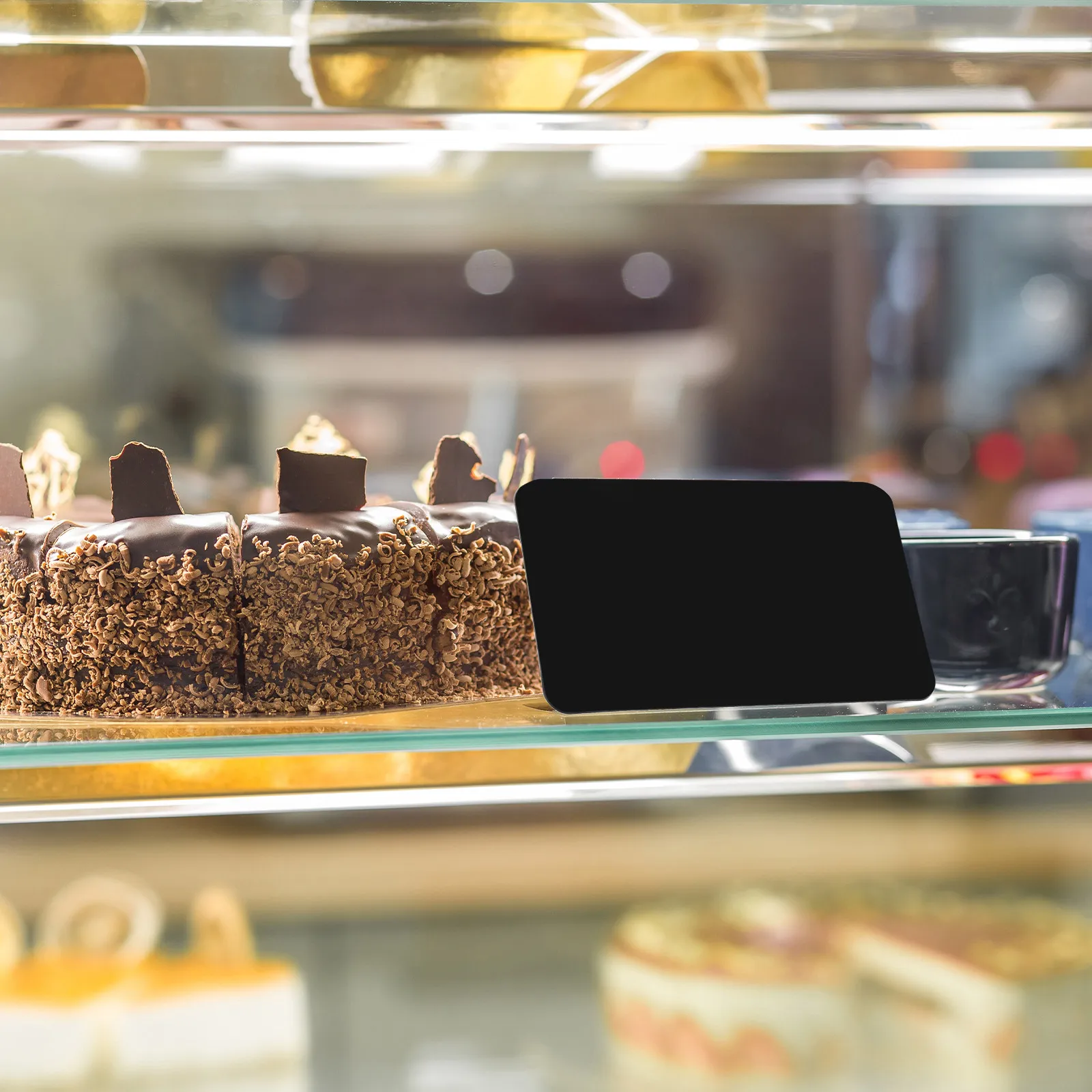 10Pcs Price Tags Shelf Label Holders for Cake Shops Bakery Display Small Retail Signs Dessert Stands Vendor Events