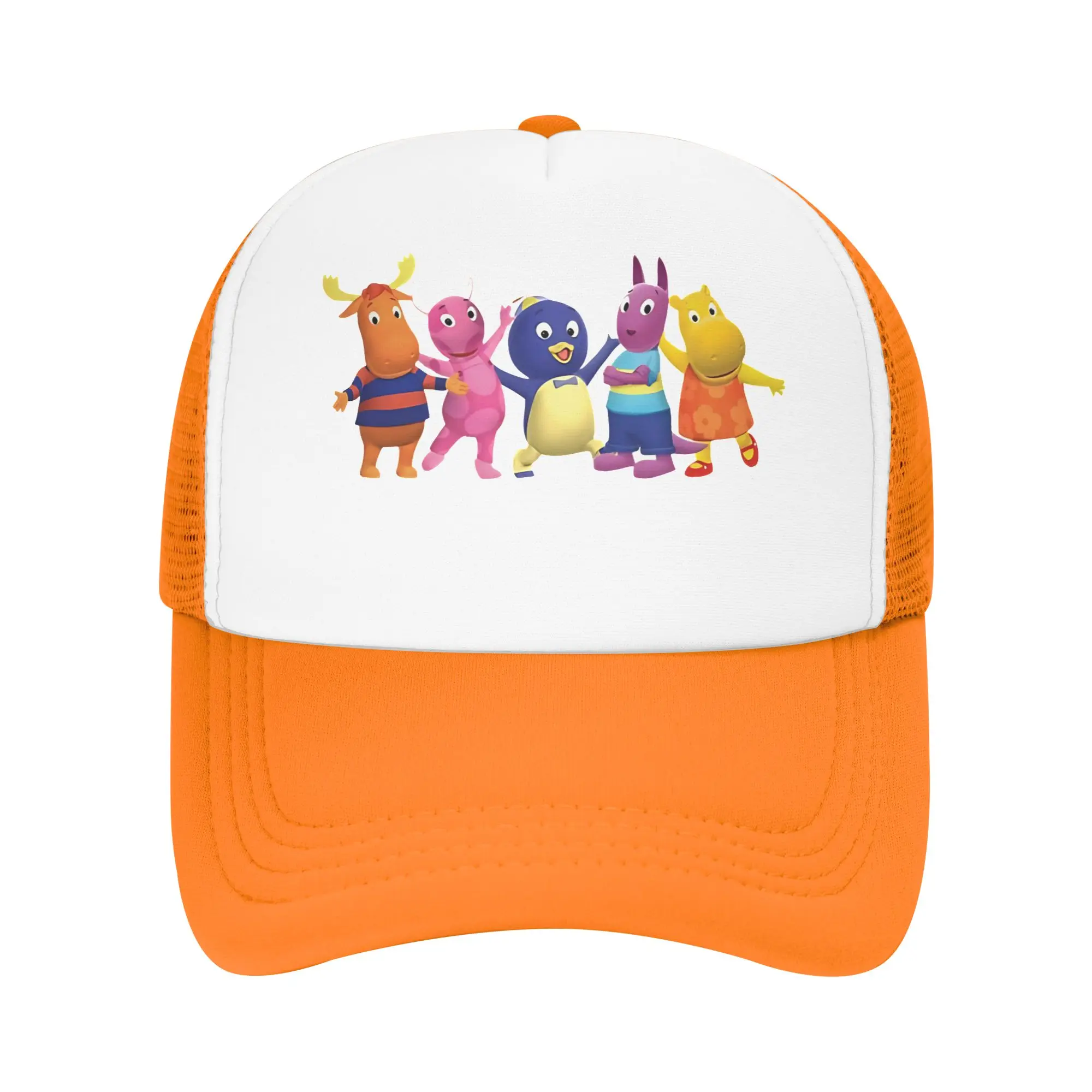 Pablo Backyardigans Mesh Caps Merch for Men Women Adjustable Baseball Cap Mesh-Back Breathable Cooling Hats