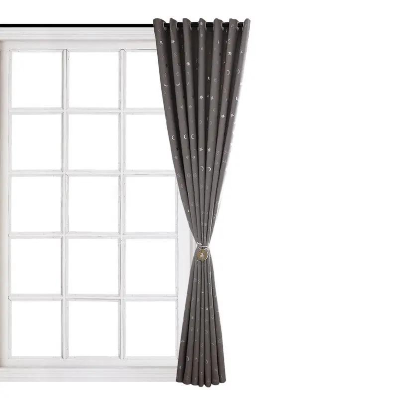 Blackout Window Curtain Panels Solid Color Design Curtains For Living Room Bedroom Window Heat Insulation Bedroom Drapes Curtian