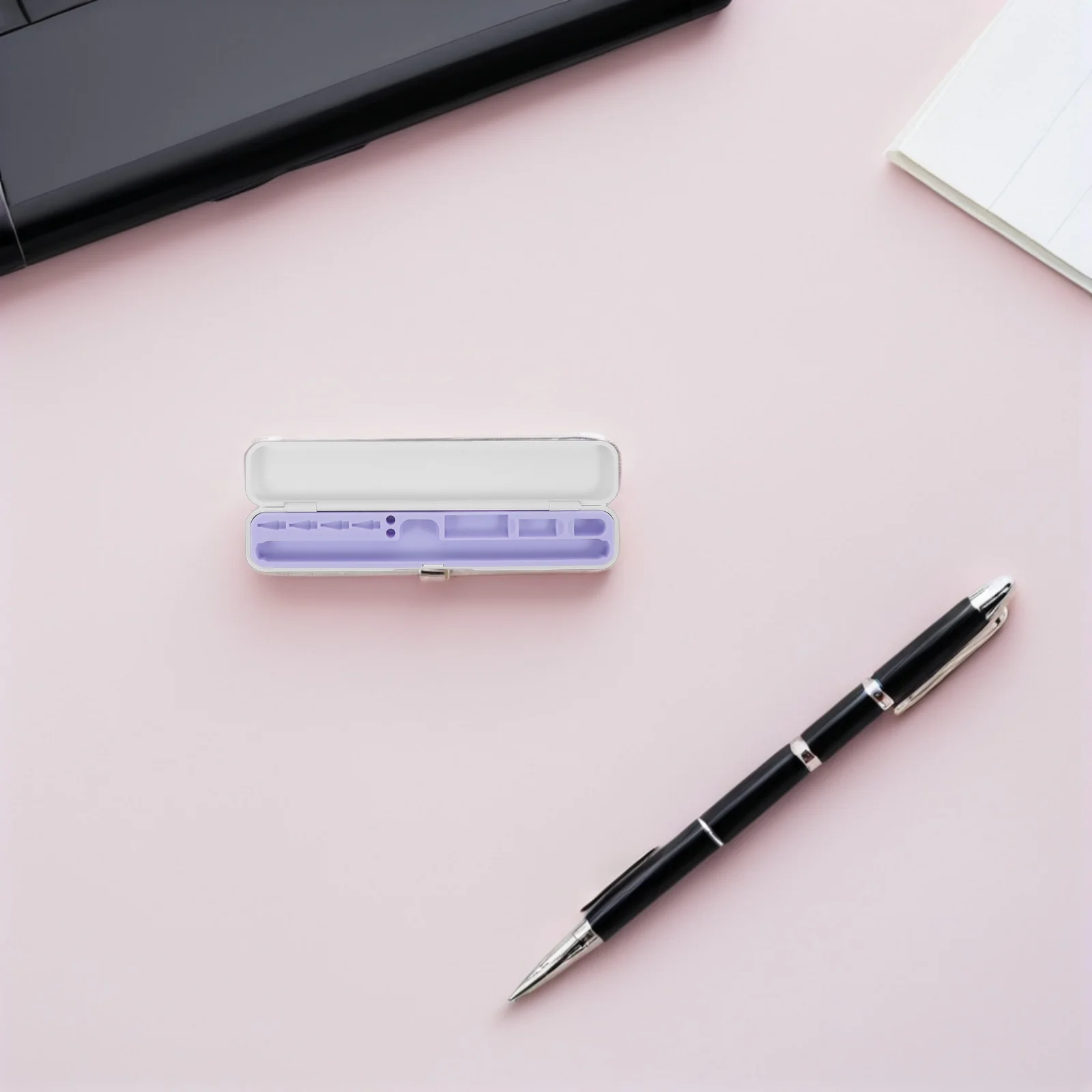 

Рукописная коробка для хранения ручек, большая емкость, прочный дизайн, настольный органайзер, офисный школьный держатель для ручек для письма, хранение