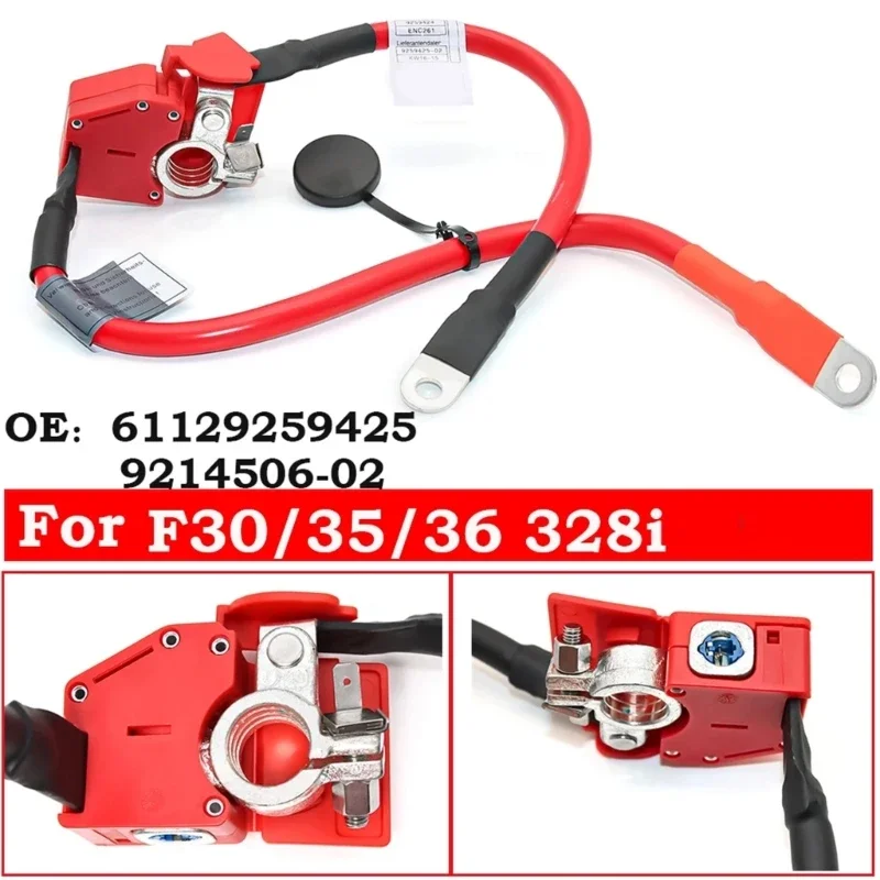 Positive Battery Fuses Cable for F30 F31 F34 F32 F33 F36 F80 F82 F83 Replace 61129259425 9214506-02 61126834543 9259425