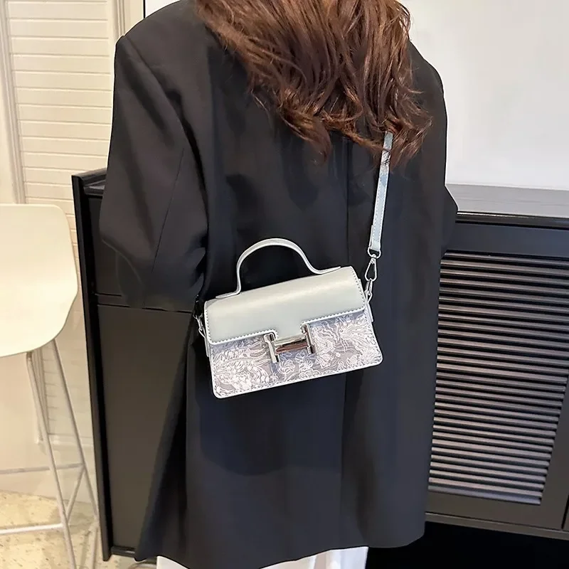 

2025 New Cross-border Women's Shoulder Bag - Simple Fashionable Casual Niche Personalized Foreign Style Messenger Bag