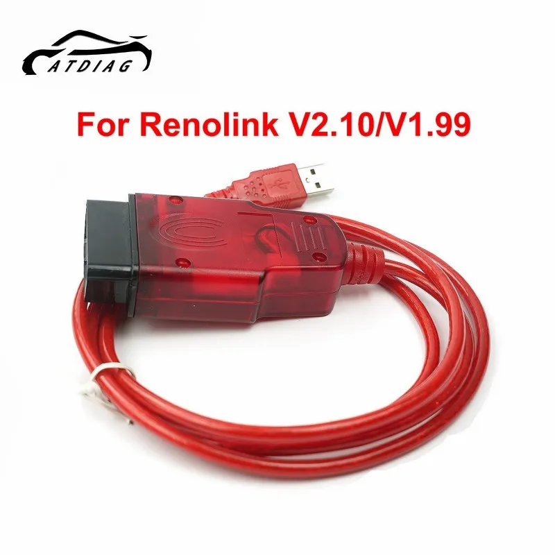 New Renolink V2.10 Renolink V1.99 for Renault ECU Programmer ECU Key UCH matching dashboard coding eeprom Car Diagnostic Auto To