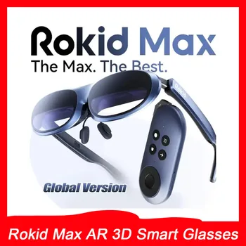 Rokid Max AR 3D Smart Glasses Station Overseas Global Version Micro OLED 215' Max Screen F