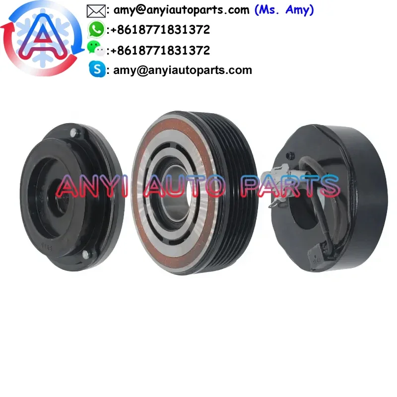 

China Factory NEW A/C Compressor CLUTCH KIT CA2018 7SBU17C 6pk for BMW X3