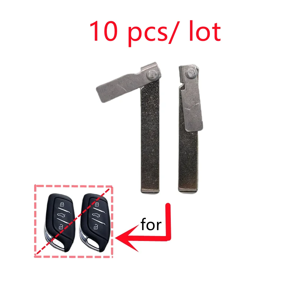 

10PCS/Lot Emergency Key Blade XYS082 for 2017 2018 MG/Roewe RX3 RX5 I5 I6 550 ER6 HS ZS