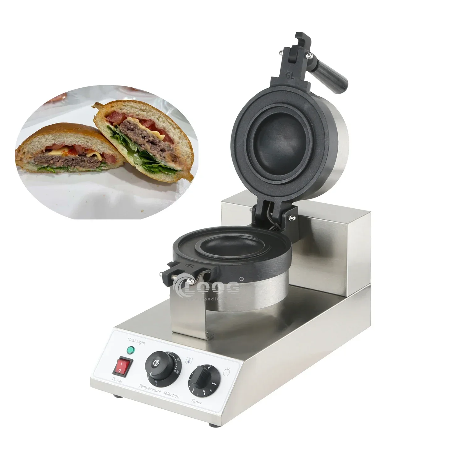 Hot Sales Electric Gelato Panini Press Machine UFO Hamburger Maker Commercial New UFO Burger Maker Machine