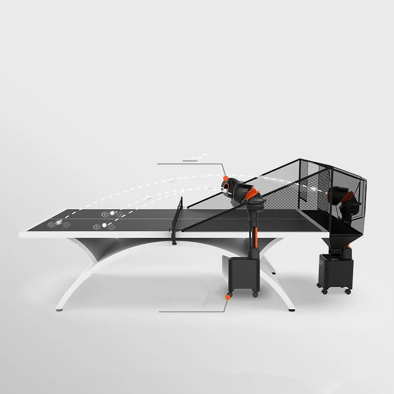 آلة تقديم تنس الطاولة الأوتوماتيكية بينغبونغ روبوت تنس الطاولة الاحترافي #4
