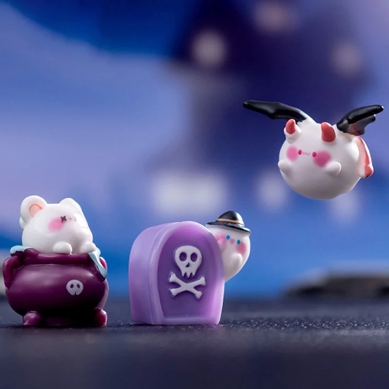 Halloween Trinket Decoration Kawaii Desktop Ornament Halloween Gift For Children Car Interior Accessories Supplies image 6