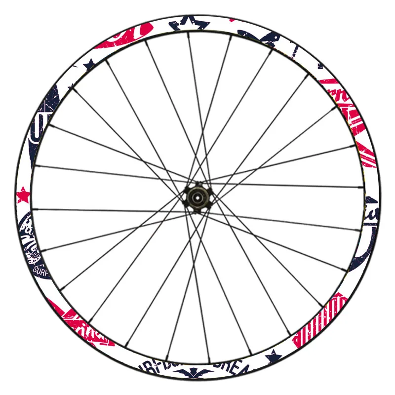 MTB Wheel Sticker Width 19mm Road Wheel Decal Bike Stickers 26