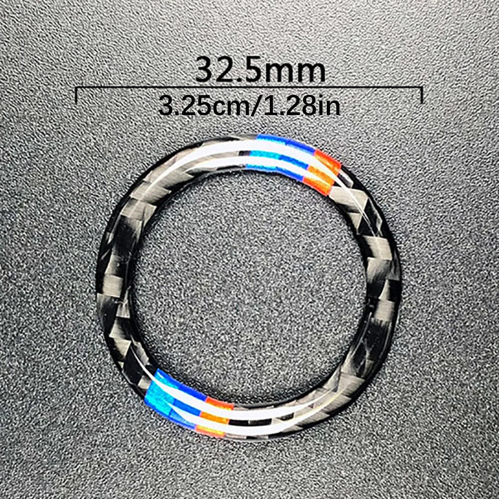 Carbon Fiber Car Engine Start Stop Button Stickers For BMW E90 E92 E93 Z4 E89 2009-2012 Auto Accessories Start Ticker For BMW Z4